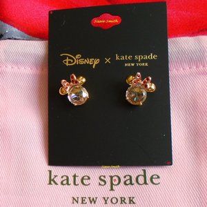 Disney X Kate Spade New York Minnie Mouse Stud Earrings